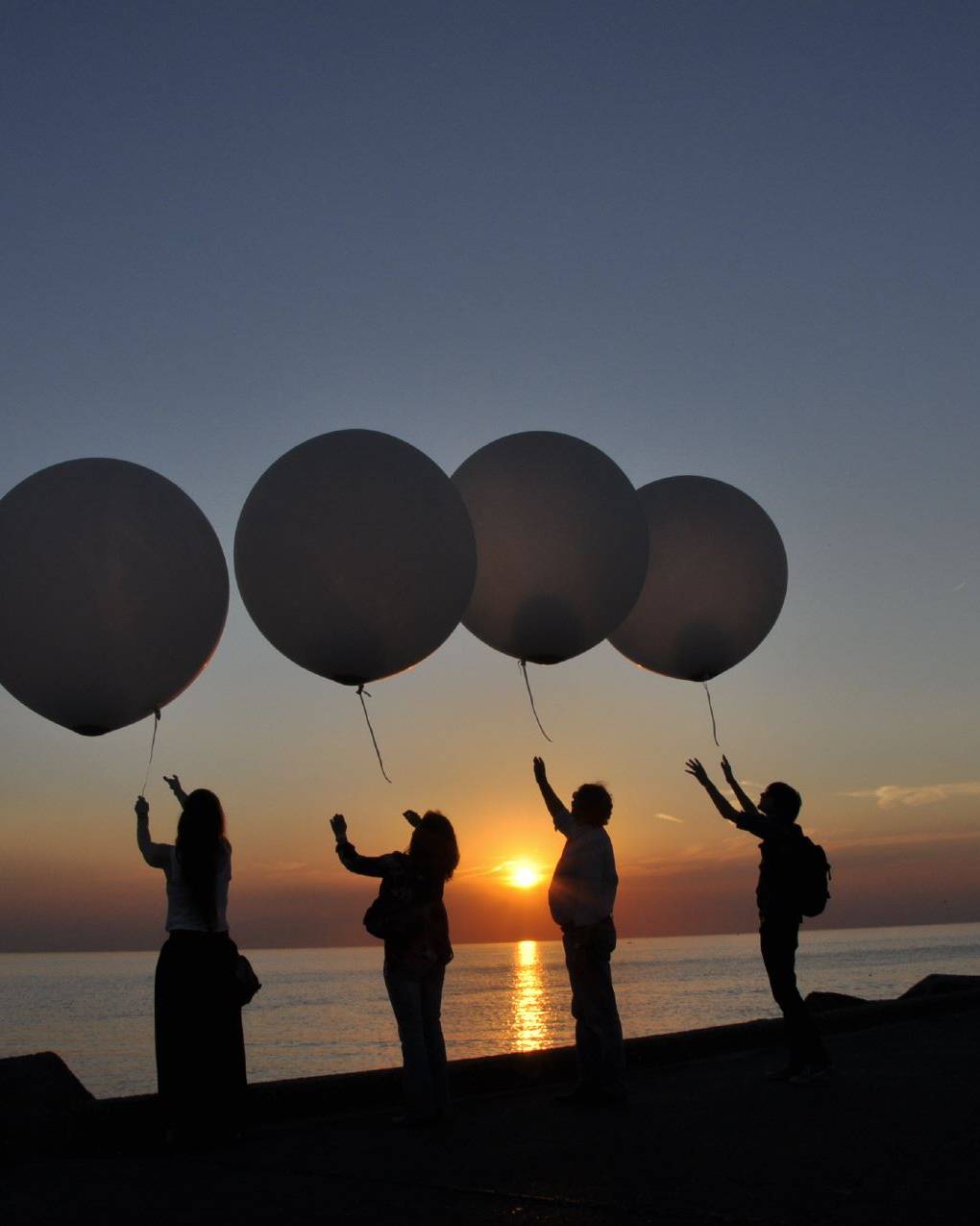 Ballonbestattung